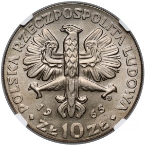 10 złotych 1965 VII Wieków Warszawy