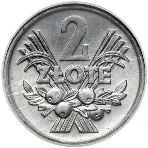 2 zloty z roku 1973
