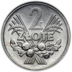 2 zloté z roku 1972