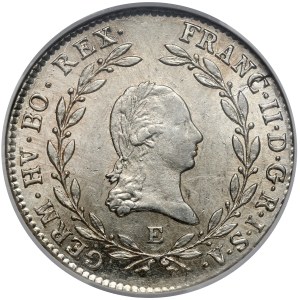 Austria, Francis II, 20 kreuzer 1804-E, Karlsburg