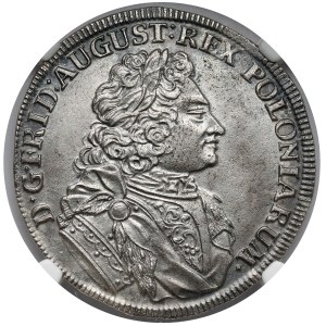 August II the Strong, Gulden (2/3 thaler) 1707 ILH, Dresden - Coselgulden