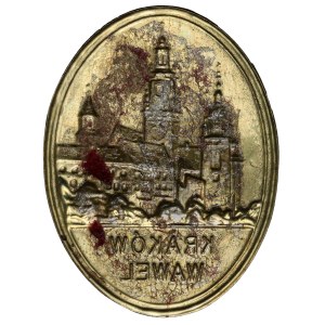 Messingapplikation – Krakau / Wawel