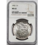 United States, 1903 Dollar, Philadelphia - Morgan Dollar