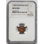 Romania, 1 ban 1900 B
