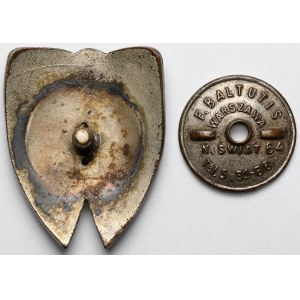 Badge, Cavalry Reserve Officer Candidate School - F. Baltutis