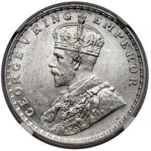 Britisch-Indien, Georg V., Rupie 1919