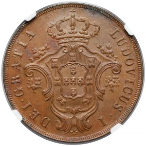 Portugal, Azoren, 20. Reis 1865