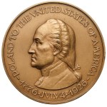 "Poland" Medal in Honor of the United States, 1926 (Aumiller)