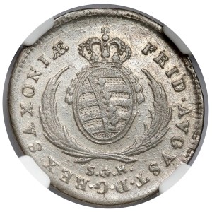 Saxony, Frederick Augustus I, 1/12 thaler, 1812, SGH