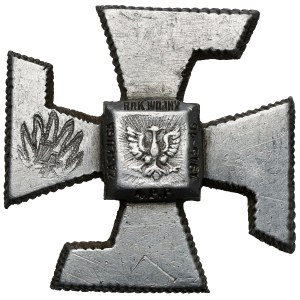 Odznaka, 4 Pułk Piechoty Legionów - Znak Płomiennej czwórki