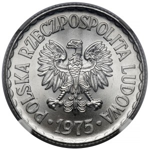1 zloty, 1975 – no mark