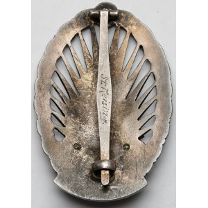 Badge, Border Protection Corps – St. Reising – LUXURY version in SILVER