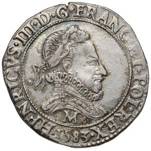 Henry of Valois, Franc 1583 M, Toulouse
