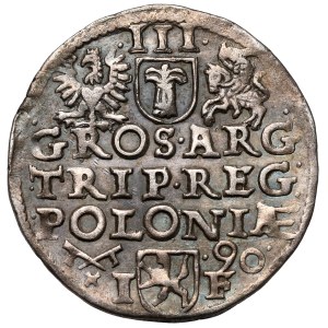 Sigismondo III Vasa, Trojak, Poznań 1590 IF