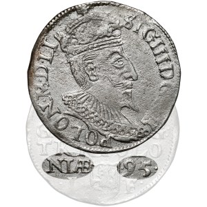 Sigismund III Vasa, Olkusz Trojak, 1595 – NIAE – extremely rare