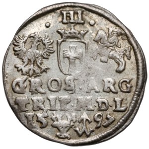 Sigismund III Vasa, the Trojak, Vilnius 1597 - Lidman