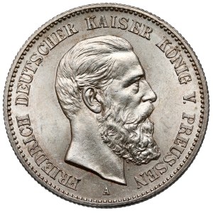 Prusy, Fryderyk III, 2 marki 1888-A, Berlin