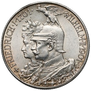 Prussia, 2 marchi 1901 A, Berlino - 200° anniversario della Prussia