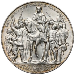 Prussia, 3 marks 1913-A, Berlin - Battle of the Nations
