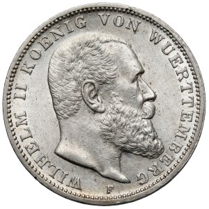 Württemberg, 3 marki 1912 F, Stuttgart