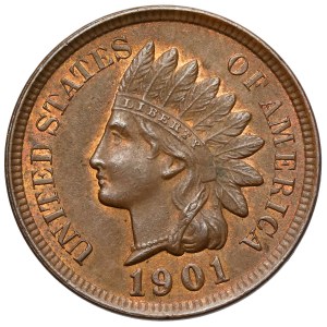 USA, 1 Cent 1901, Philadelphia – Indian Head