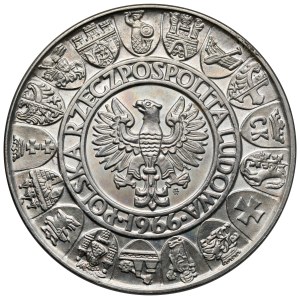 100 zlotých, 1966, Mieszko a Dąbrówka