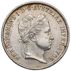 Rakúsko, Ferdinand I., korunovačný žetón z roku 1836 – za kráľa Čiech