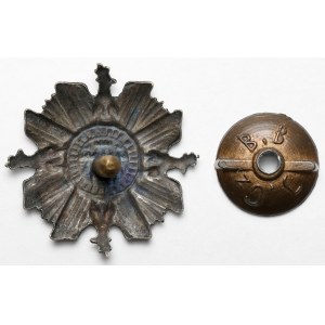 Miniatúra, odznak, ORLĘTA pre obrancov pohraničných oblastí 1919 – vzor 1