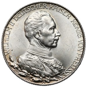 Prussia, 2 marks 1913 A, Berlin—25th Anniversary of the Reign