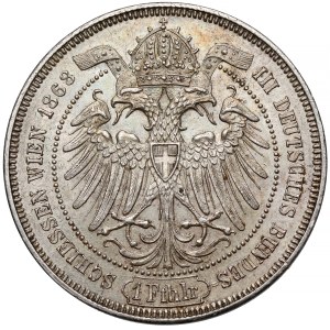 Austria, Franz Joseph I, Rifleman Taler 1868 - Feinsilbertaler