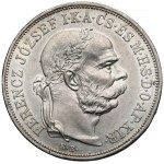 Hungary, Franz Joseph I, 5 koronas, 1900