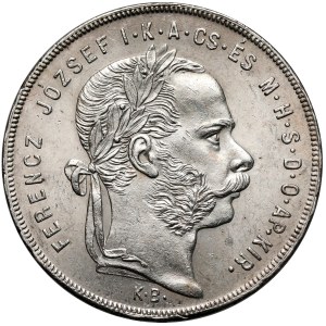 Ungarn, Franz Joseph I., 1 Forint 1879