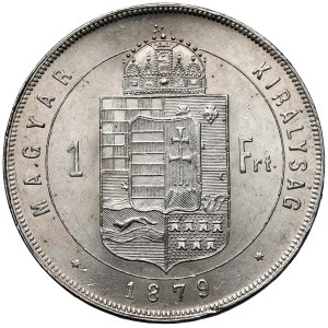 Ungarn, Franz Joseph I., 1 Forint 1879