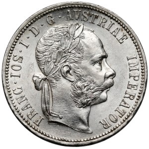 Austria, Franz Joseph I, 1 florin, 1891