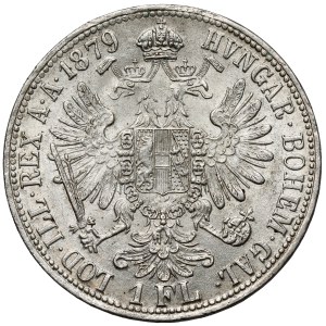 Rakúsko, František Jozef I., 1 florén, 1879