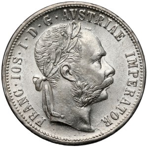 Rakúsko, František Jozef I., 1 florén, 1879