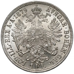 Rakúsko, František Jozef I., 1 florén, 1879