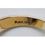 USA, Abschlussring 1931 – aus GOLD