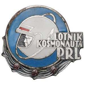 Badge, Aviator and Cosmonaut of the Polish People's Republic — later version