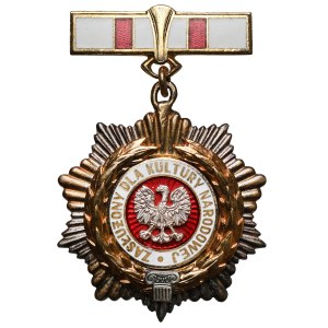 Badge of Merit for National Culture of the Polish People's Republic [77 awards] - RARE