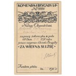 II RP, Odznaczenia, Odznaki i Dokumenty po poruczniku CIEĆKIEWICZ Michale