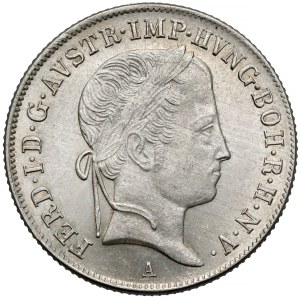 Austria, Ferdinand I, 20 kreuzer, 1848 A, Vienna