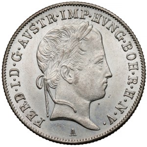 Rakúsko, Ferdinand I., 20 krajcarov 1848 A, Viedeň