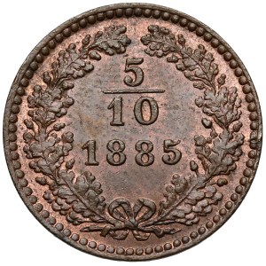 Rakousko, František Josef I., 5/10 krejčírů, 1885