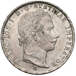 Austria, Franz Joseph I, 1/4 florin, 1859 E, Karlsburg