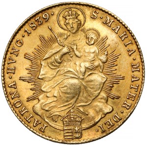 Hungary, Ferdinand I, Ducat, 1839, Kremnica