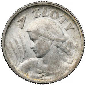 Žena a klasy, 1 zlatý, 1924