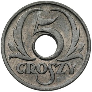 General Government, 5 groszy, 1939