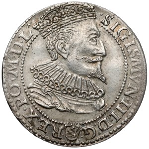 Sigismund III. Wasa, Sechser aus Malbork, 1596
