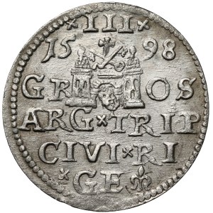 Sigismund III Vasa, the Battle of Riga, 1598